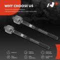 A-premium 2 X Front Inner Tie Rod Ends Compatible With Bmw 330ci 2005-2006 330i 330xi 2006 335d 2009-2011 335i 2007-2013 Xdrive