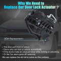 Uxcell Front Left Side Power Door Lock Actuator Motor Ford C-max 2013-2018 For Escape 2013-2019 No Cp9z5421813a