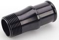 Wp25s Black Aluminum Water Pump Fitting 1 In Npt Male To 1 25 Hose Barb Straight Design For Meziere 100 Series Pumps 
