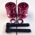 Red Swingarm Spools Sliders Rr Engraved Logo For Cbr 1000rr 600rr 250r 900rr 954rr And Rc51 Rvt1000r Billet Aluminum 8mm Thread