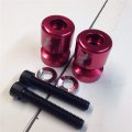 Smt-red Group Swingarm Spools Sliders Rr Engraved Logo For Cbr 1000rr600rr Suzuki Gsx 1300r 1000 1100 600 R 750 Ducati Zx1000 