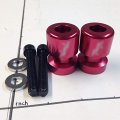 Red Swingarm Spools Sliders Rr Engraved Logo For Cbr 1000rr 600rr 250r 900rr 954rr And Rc51 Rvt1000r Billet Aluminum 8mm Thread