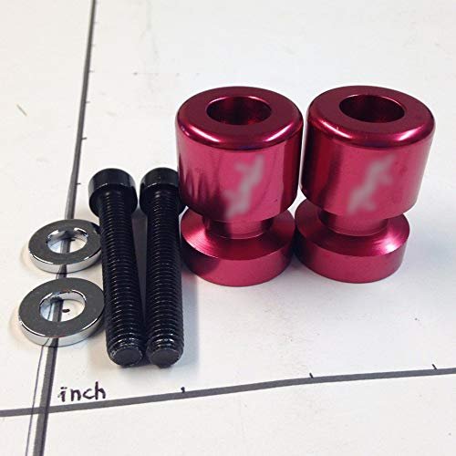 Red Swingarm Spools Sliders Rr Engraved Logo For Cbr 1000rr 600rr 250r 900rr 954rr And Rc51 Rvt1000r Billet Aluminum 8mm Thread