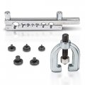 Powerbuilt 940648 Double Flaring Tool 7 Piece Silver 