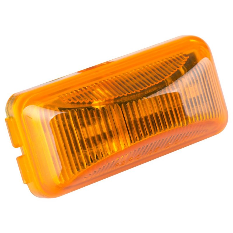 Lumitronics Rv Mini Thin Line 37 Series Sealed Led Marker Clearance Light Amber