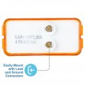 Lumitronics Rv Mini Thin Line 37 Series Sealed Led Marker Clearance Light Amber