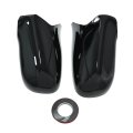 Rearview Mirror Cover Pair For Lexus Is250 Is350 2006 2012 Is460 Es350 2007 Ls600h 2008 Black Replace 8791053240 8791053241