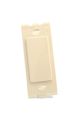 Leviton 80314-t 1-gang Decora Plastic Adapter Blank No Hole Light Almond 