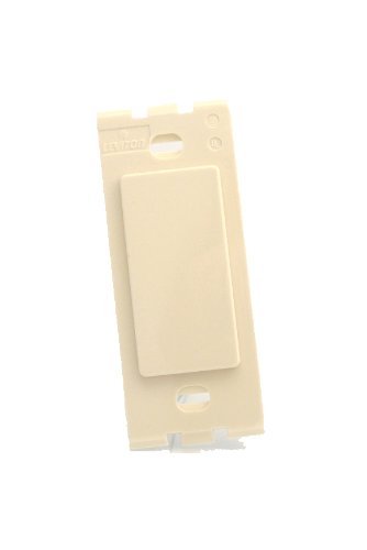 Leviton 80314-t 1-gang Decora Plastic Adapter Blank No Hole Light Almond