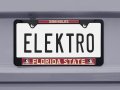 Florida State Seminoles Black License Plate Frame