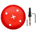 8 Inch Bi-metal Hole Saw Hss Cutter Heavy Duty For Drilling Wood Plastic Plywood Ceiling Thin Metal 225mm