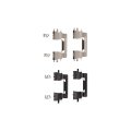 Disc Brake Hardware Set For Lexus Es330 2004 2005 2006 Front Position Alx Pau Df 340 76053 Cla2 Black Standard Style 