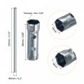 Uxcell 16-18mm Ignition Spark Plug Spanner Dual-ended Wrench Hex Socket 5 Pcs