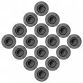 Caltric Front And Rear Wheel Nut Compatible With Can-am Outlander Max 500 All Options 2010-2015 Qty 16