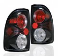 Tail Brake Lights Rear Lamps Black For 1997-2004 Dodge Dakota 