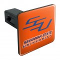 Savannah State University Secondary Logo Tow Trailer Hitch Cover Plug Insert 1 4 Inch 25