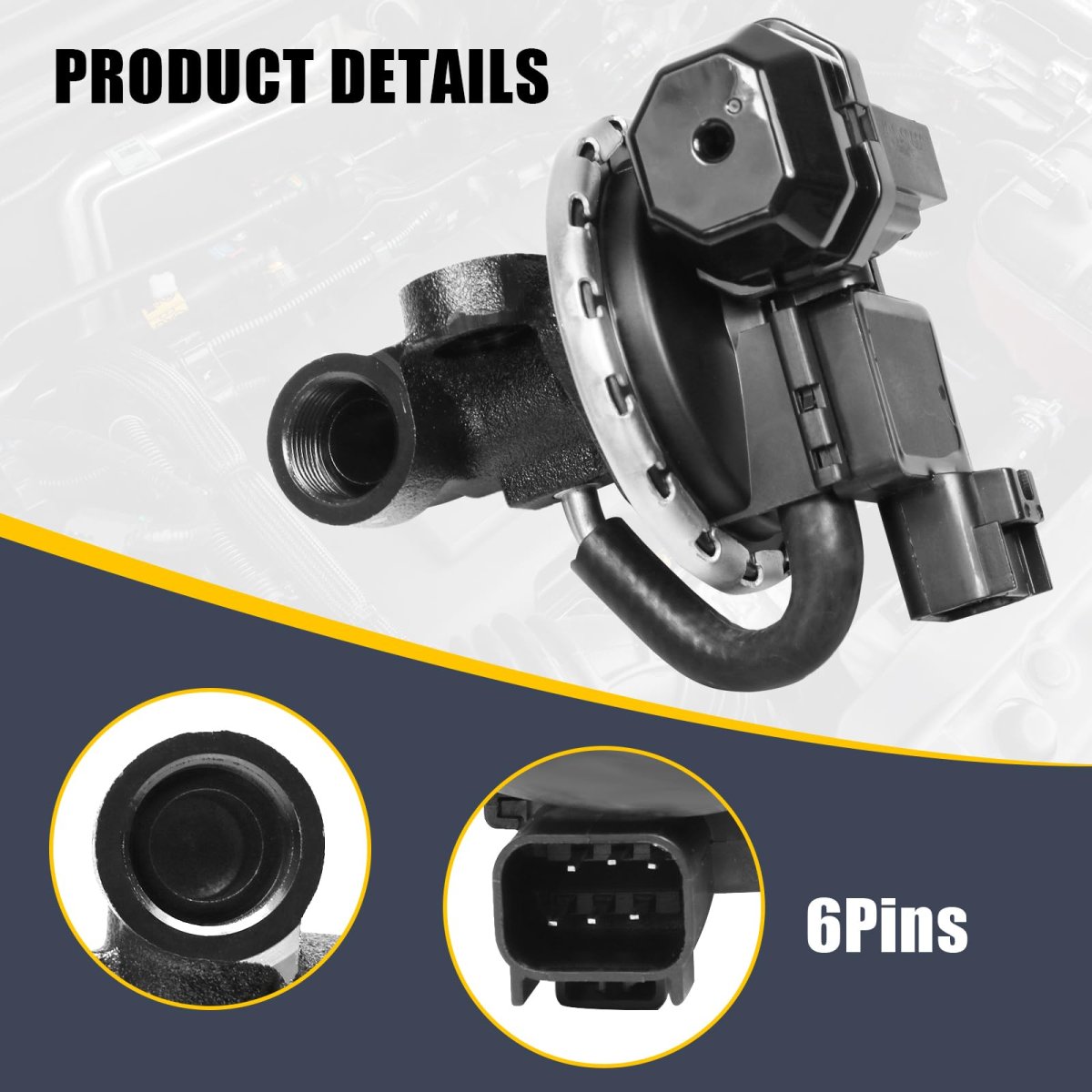 Exhaust Gas Recirculation Egr Valve With Gaskets Egv1042 Replacement For Ford Crown Victoria Lincoln Town Car Mercury Grand