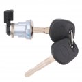 Fuel Door Lock Cylinder W 2 Keys Set Compatible With 1995-2004 Toyota Tacoma 2000-2003 Tundra Gas Filler Lid Replaces