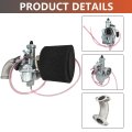 Vm22 26mm Carburetor Replacement For 110cc 125cc 140cc Crf70 Xr50 Klx Bbr Pit Dirt Bike