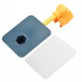 Uxcell Shower Head Holder Adjustable Handheld Showerhead Adhesive Bracket Navy-blue 2pcs
