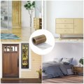 Uxcell Wood Grain Tape 4 X33 Ft Self Adhesive Repair Patch For Baseboards Doors Floor Furniture Home Decor Yellow Teak