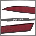 Rear Light Reflector For Vw Scirocco 2009 2017 Red Bumper Lamp 1k8945105b