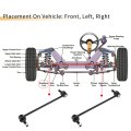 1 Set Front Sway Bar Links Stabilizer Link Kit With Bushing For Toyota Sienna 2011-2019 Suspension No 4882008030 4881548070