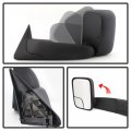 Power Heated Side View Towing Mirror Assembly For 1994-2001 Dodge Ram 1500 1994-2002 2500 3500 Manual Folding Left Driver