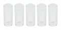 Sa A Long Fused Quartz Cup For 17 18 26 Series Tig Torches With Argon-saving Configuration 5-pack 
