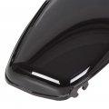 Kuafu Black Motorcycle Battery Panel Cover Fairing Left Side Compatible With Yamaha 1984-up Xv 700 750 1000 1100 Virago Replace