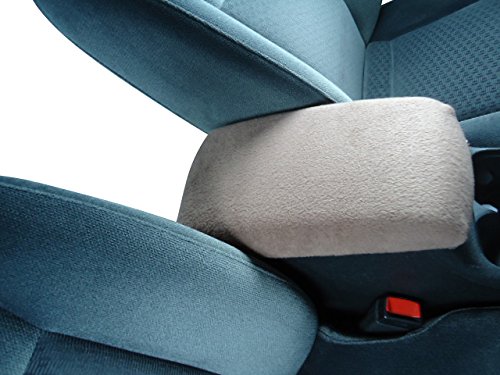Auto Console Covers- For The Toyota Solara 2004-2009 Center Armrest Cover Fleece- Tan