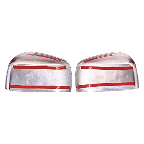 Left And Right Chrome Exterior Door Mirror Covers Trim