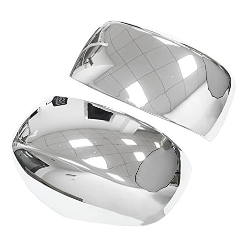 Left And Right Chrome Exterior Door Mirror Covers Trim