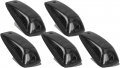 Komas 5pcs Smoked Lens Cab Roof Marker Lights Top Lamp Clearance Running Light Replacement For Truck Suv 1988-2002 Chevrolet 