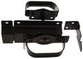 The Hillman Group 852505 Swinging Door Latch- Black Finish 1-pack 