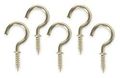 Battalion 1wbh9 Cup Type Hook Brass Length 3 4 In Pk 20 