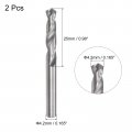 Uxcell Solid Carbide Drill Bits 4 2mm C2 K20 Tungsten Jobber Straight Shank Drilling Tool For Stainless Steel Aluminum Iron