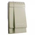 Slant Fin Hinged Left Hand End Cap 30 Series Nu-white 