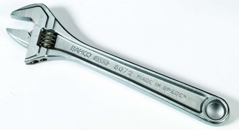 Bahco 8074 Rc Us Adjustable Wrench 15-inch Chrome