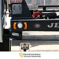 Grand General 81200 Amber Half-moon Stick-on Reflector For Trucks Towing Trailers Rvs And Buses 1 Pack