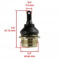 For Upper Ball Joint Kawasaki Bayou 300 Klf300 Klf300-c 1989-2004 Mod-ztf1-9827