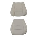 Secos Tan Perforated Front Driver Side Bottom Top Microfiber Leather Replacement Seat Covers For Jeep Grand Cherokee 2011 2012 