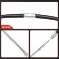 A-premium Rear Passenger Side Parking Brake Cable Assembly Compatible With Chevrolet Gmc Models Express 2500 2000-2002 3500