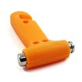 6 Inch Mini Emergency Hammer Window Punch And Seat Belt Cutter Bright Orange