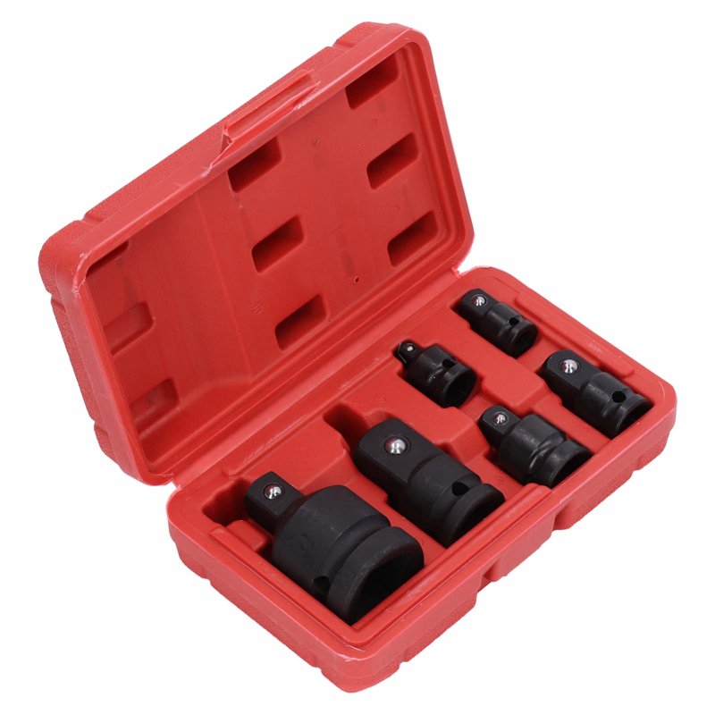 Socket Adapter Set Chromed Tungsten Steel 1 4 3 8 2 Drive Impact Adapters For Home Maintenance And Auto Repair Tool Kit