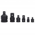 Socket Adapter Set Chromed Tungsten Steel 1 4 3 8 2 Drive Impact Adapters For Home Maintenance And Auto Repair Tool Kit