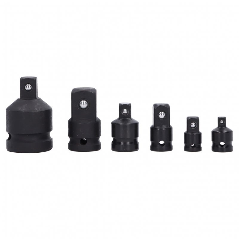 Socket Adapter Set Chromed Tungsten Steel 1 4 3 8 2 Drive Impact Adapters For Home Maintenance And Auto Repair Tool Kit