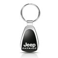Jeep Patriot Black Tear Drop Auto Key Chain Official Licensed 
