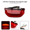 Led Rear Tail Brake Lights Turn Signals Light For Honda Cbr600rr 2013-2024