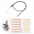 Carburetor Throttle Cable For Kawasaki Kx60 Kx65 Kx80 Kx85 Kx100 Klx110 Carb
